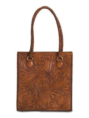 VILENCA Leather North South Tote